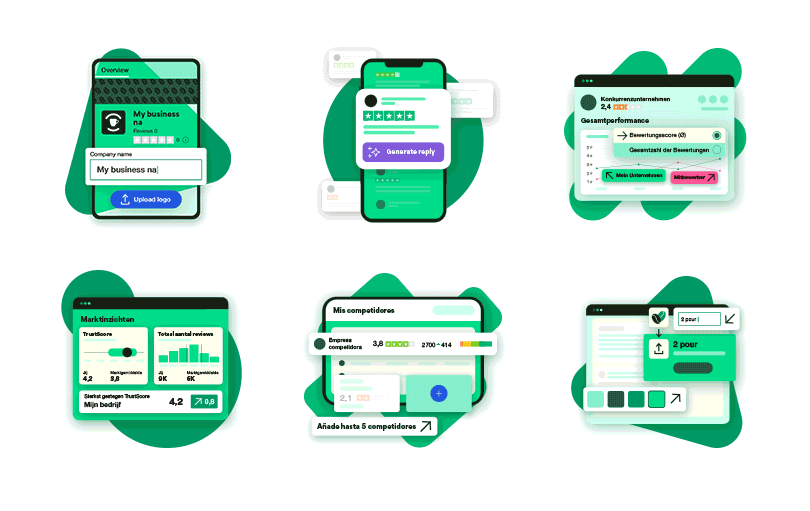 Trustpilot Product illustrations