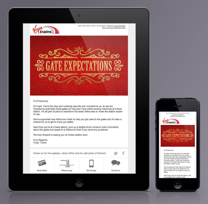 ticket gate emails