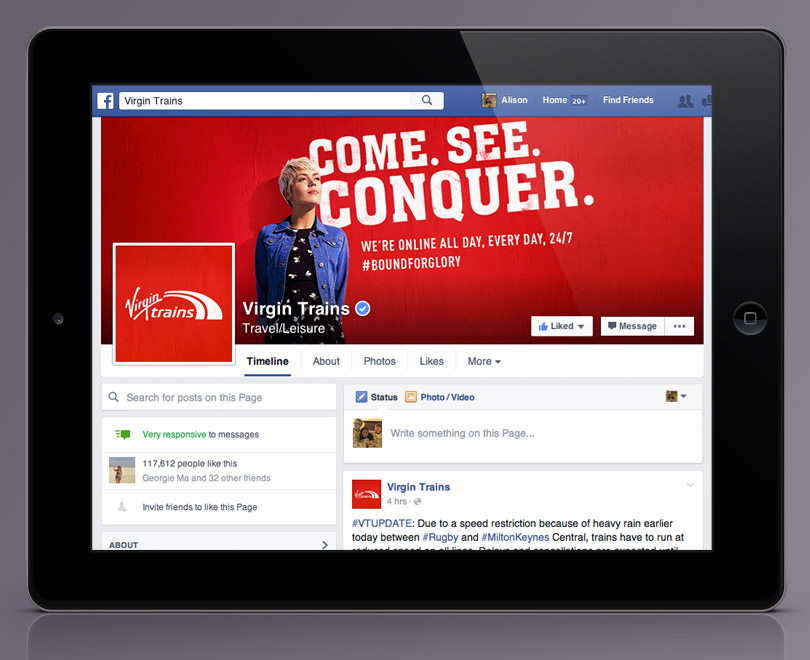 Be Bound For Glory campaign - Facebook header