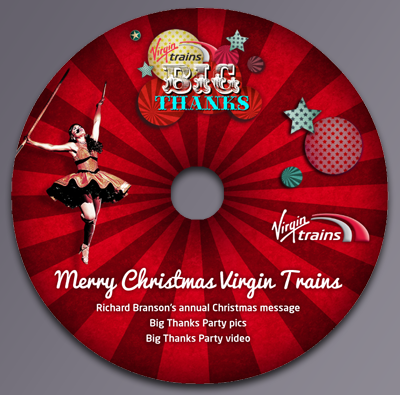 Big Thanks CD label